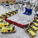 Семейдегі жедел медициналық жәрдем станциясына жаңа санитарлық автокөліктер берілді